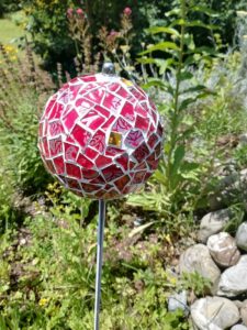 Mosaik-Kugel Sujet Rosen