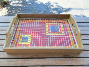 Mosaik-Tablett