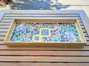 Mosaik-Tablett
